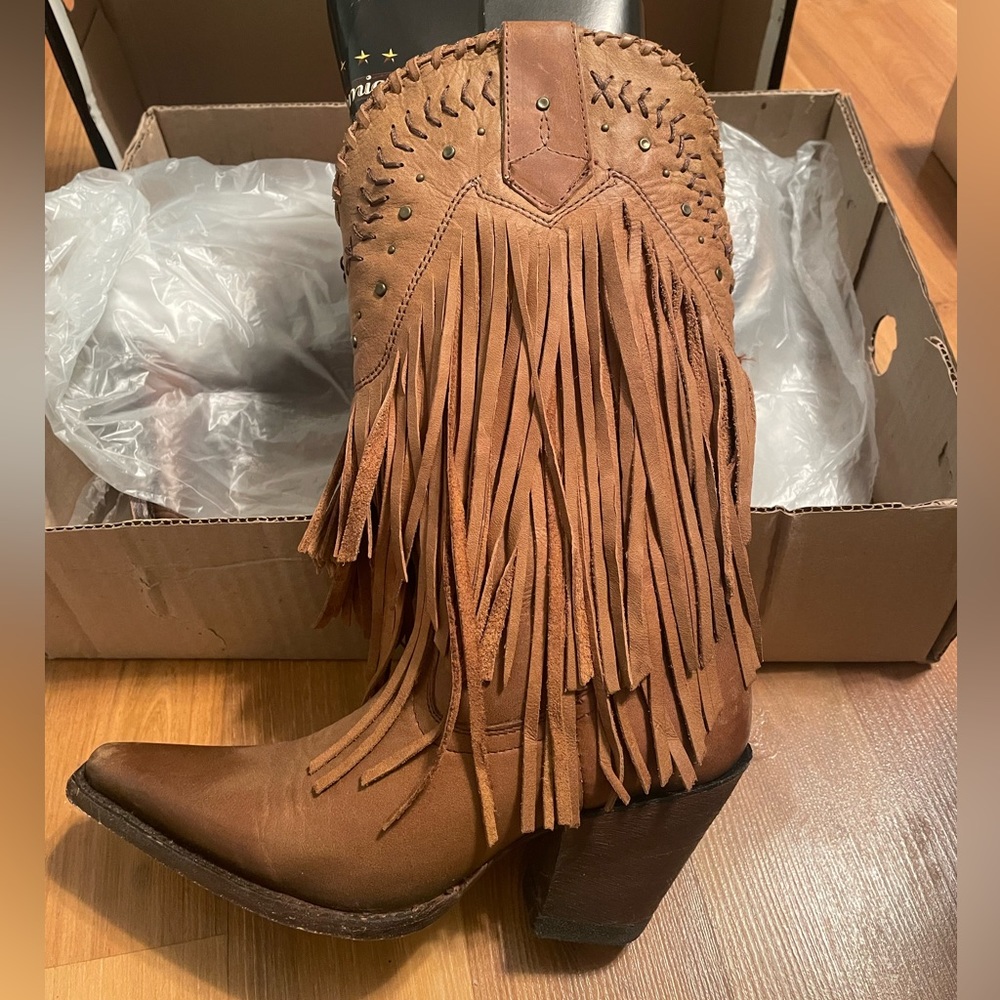 Women’s Western Fringe Cowboy Boots
